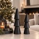 BOI!WOW kerstboom set-2 Wood mat zwart 